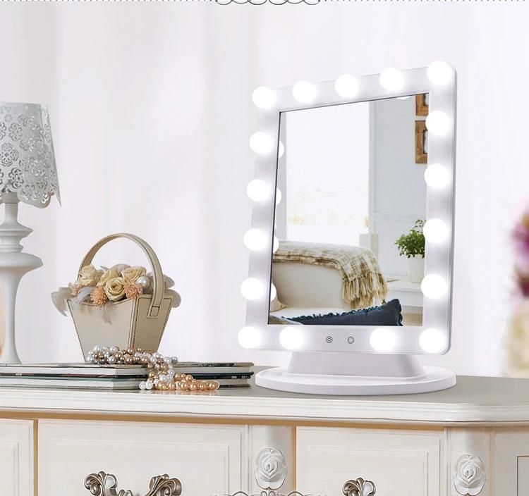 Top Seller Hollywood Vanity Full Makeup Mirror with LED Light Bulbs