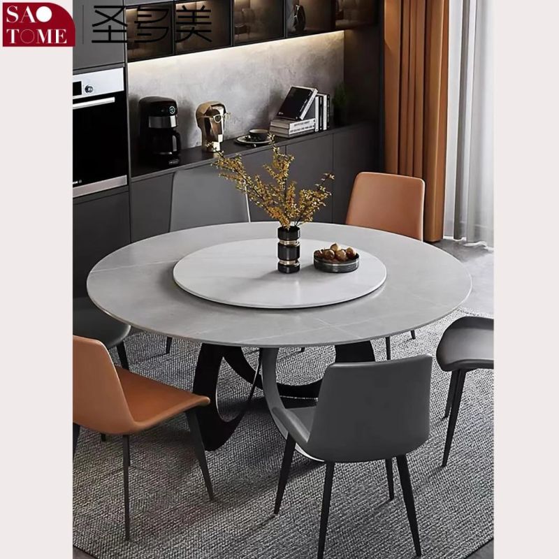 Modern Popular Rock Furniture Dining Table with Turntable