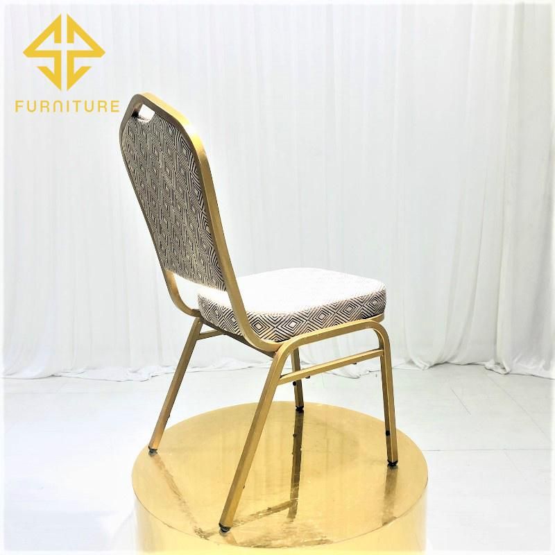 Africa Style Popular Modern Hotel Furniture Cheap Used Stacking Banquet Chair