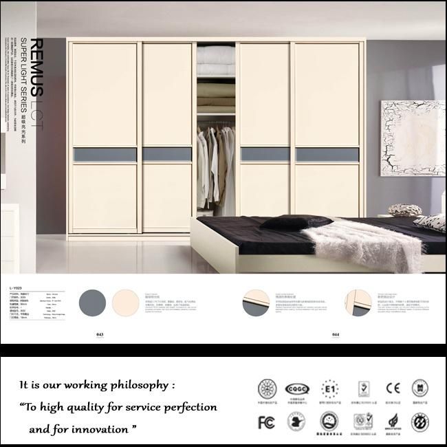 2015 Modern High Quality Open Door Wardrobe (FY891)