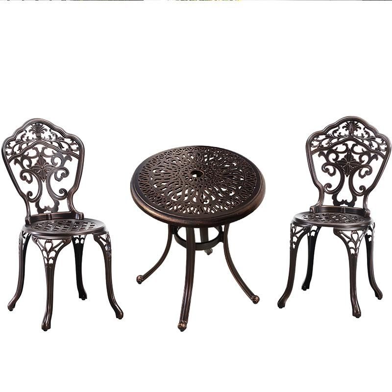 Modern Easy Assembly Outdoor Garden Patio Home Cast Aluminum Furniture