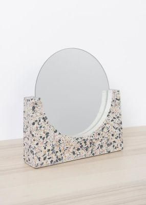 Round Home Decor Frameless Bathroom Mirror with Good Production Line