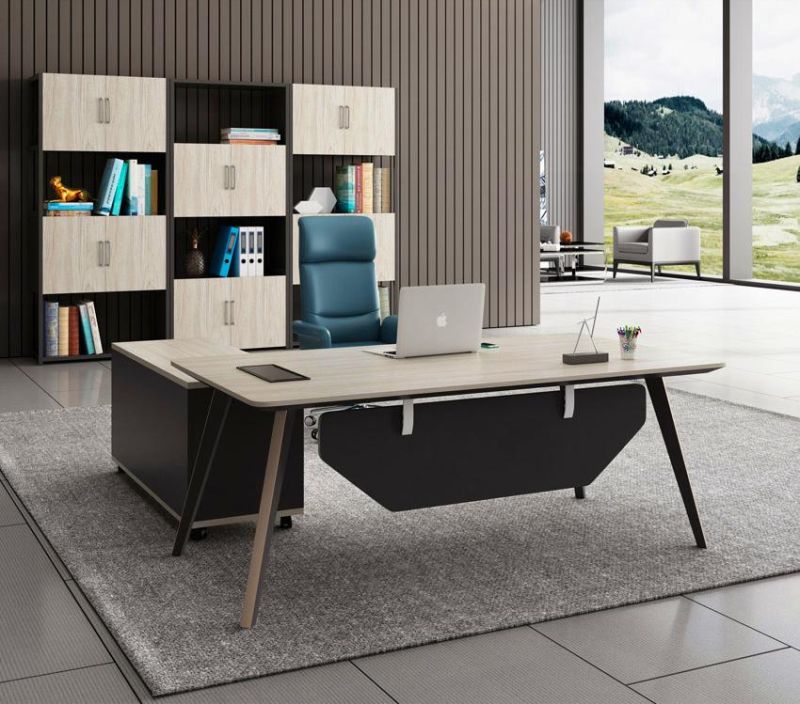 Simple Design Melamine Executive Modern Style Office Desk