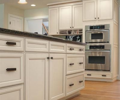 Wood Cream White Shaker Solid Wood Kitchen Cabinet Design Wholesale