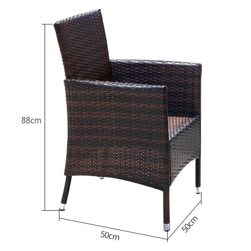 Good Selling Rattan Chair High Quality UV Resistant Soft Deep Cushion Backyard Relax Patio Modern Garden Outdoor Home Furniture