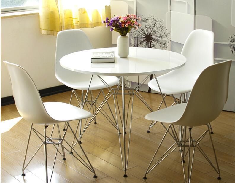 Hot Sale Stackable Metal Legs Plastic Chair