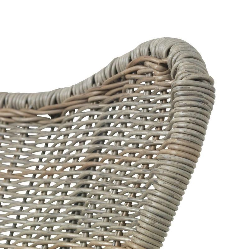 Outdoor Garden Furniture Zero Gravity Wicker Cane Rattan Beach Chairs