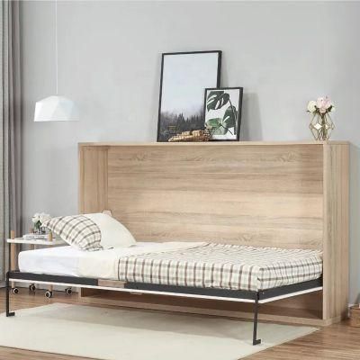 Nova Modern Simple Apartment Hot Sell Wall Bed Furniture Bedroom Office Solid Wood Foldable Bed