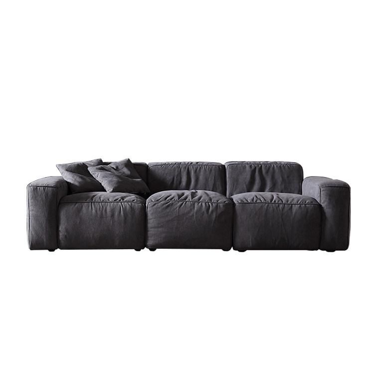 High Quality Living Room Furniture Soft Fabric Modern 3 Seater Sofa