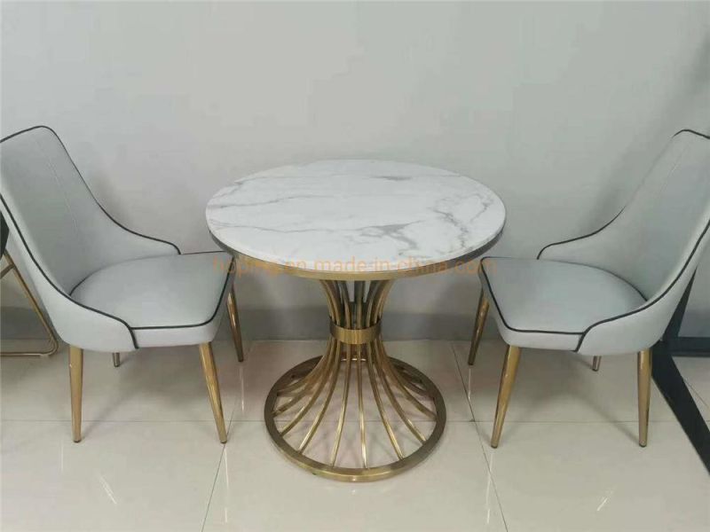 Hotel Public Area Furniture Cheap Unique Modern Round Glass Coffee Side Table