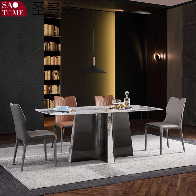 Modern Popular Rock Board Furniture Dining Table