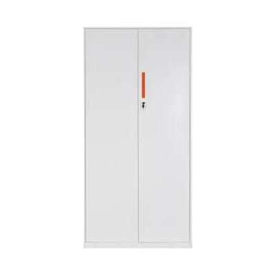 Modern Office Furniture 2 Swing Door Steel Colorful Filing Cabinet with 4 Adjustable Shelf