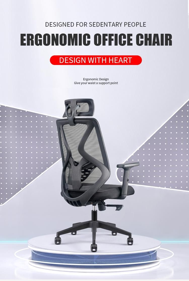 Chinese Wholesale Furniture Modern Mesh Executive Manager Ergonomic Office Chair