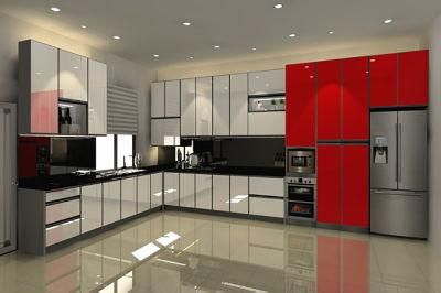 Durable Quality Aluminum Kitchen Cabinet