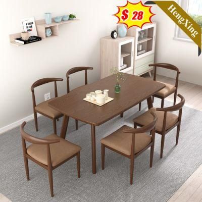 Wooden Factory Wholesale Living Room Furniture Modern Design Restaurant Dining Table