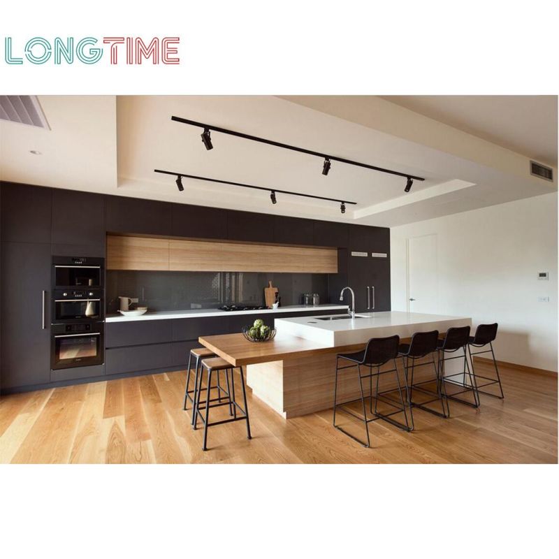 Modern Modular Laminate Kitchen Cabinet Design Made in China