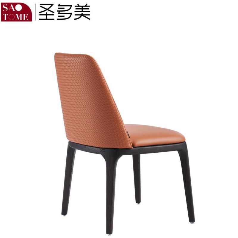 Modern and Popular Family Restaurant Hotel Leather Dining Chair