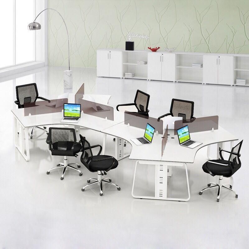 (SZ-WSB342A) Staff Table 6 Seat Office Furniture Workstation Office Partition