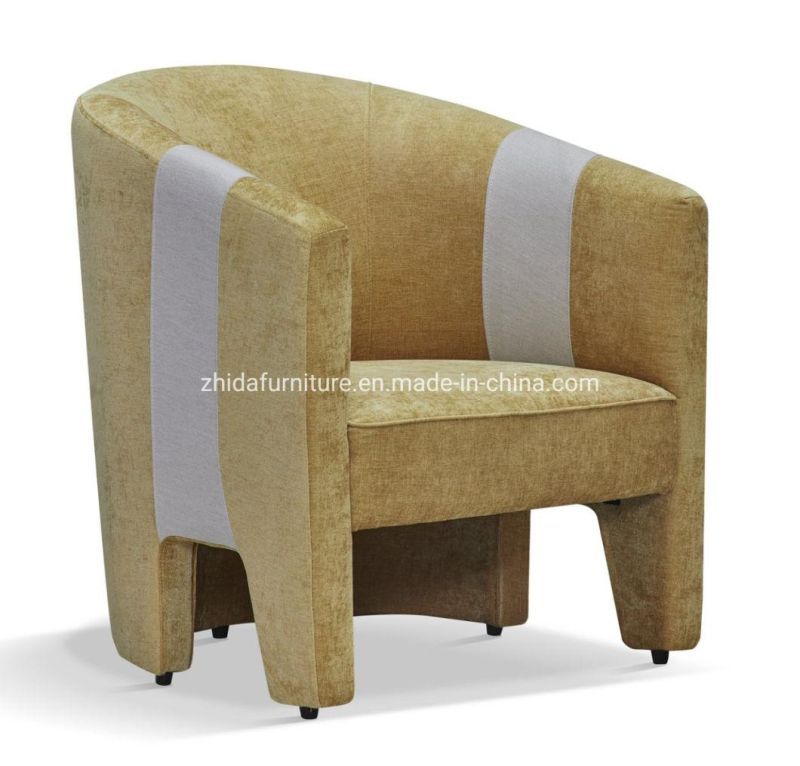 Modern Leisure Home Furniture Fabric Armrest Chair for Living Room