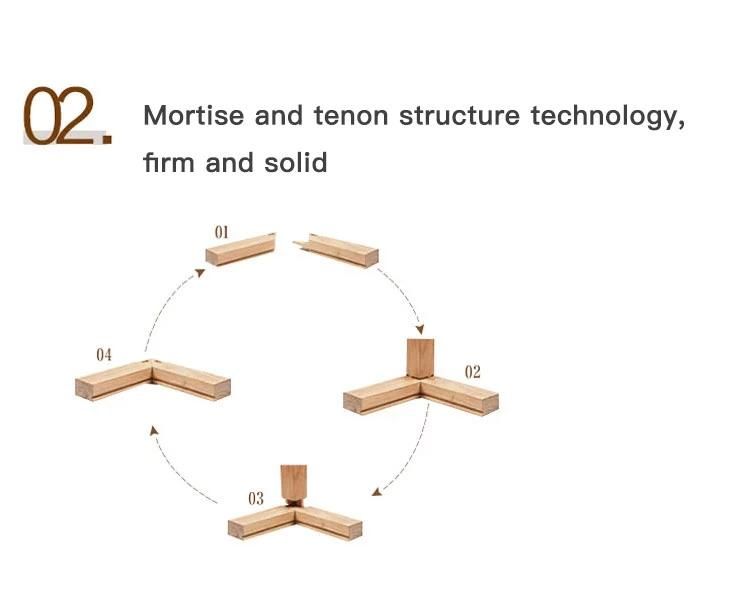 Tenon Structure Low Price Wood Chair Best Project Model From Manufacturer