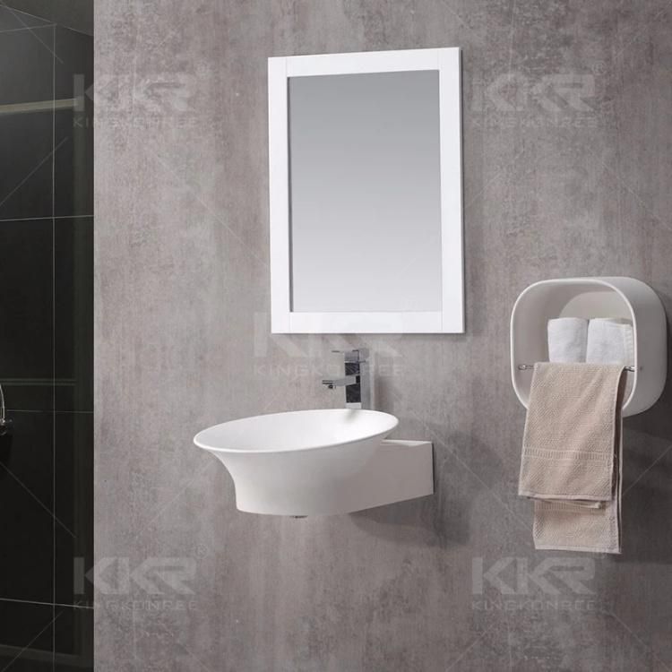 Italian Classic Design Solid Surface Bathroom Shelves