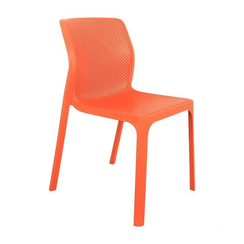 Rikayard High Quality Modern Cheap Wholesale Java Dining Armless PP Plastic Chair