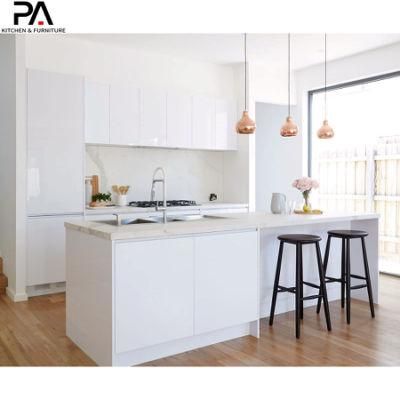 Wholesale Custom Made Home Furniture Knock Down Luxury Design High Gloss Modular Modern Kitchen Cabinets