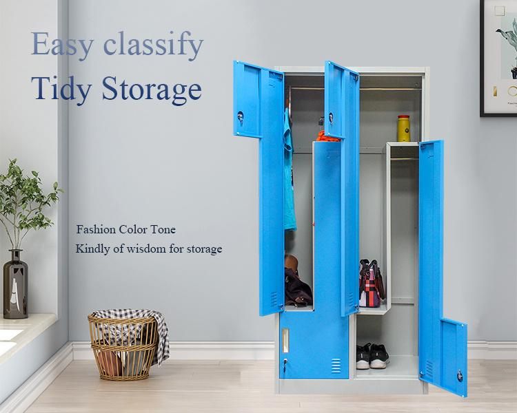 Metal Changing Room Lockers modern Closet Wholsale Alarmish Wholsale Metal Locker Factory Price