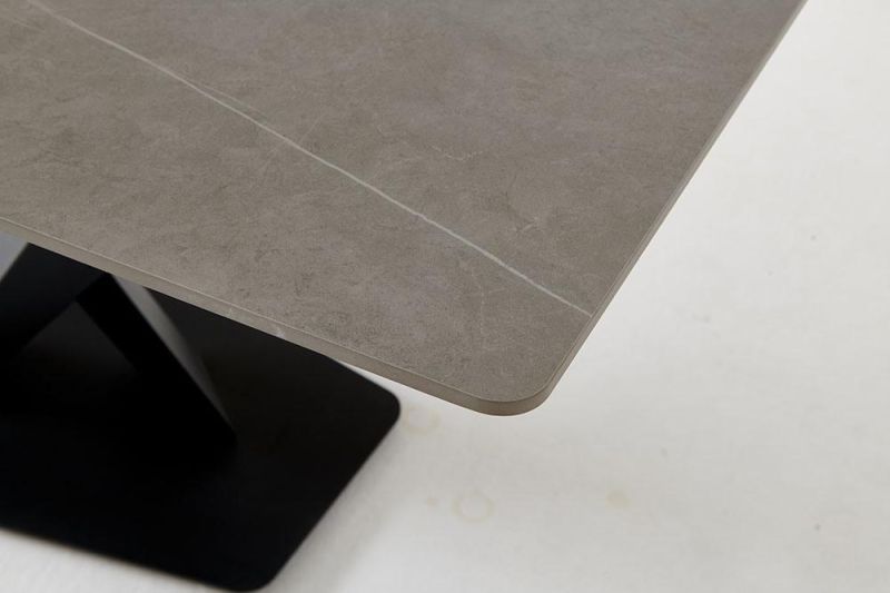 Modern Luxury Pandora Office Table Countertop with Crossing Legs