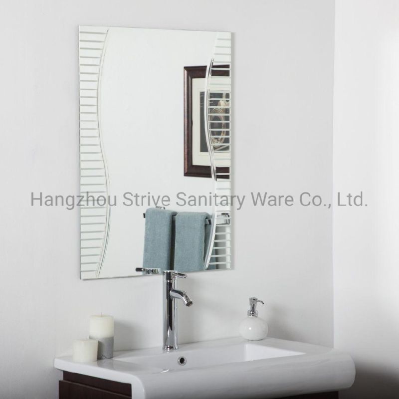 Modern Bathroom Mirror Factory Wholesale Silver Wall Mirror