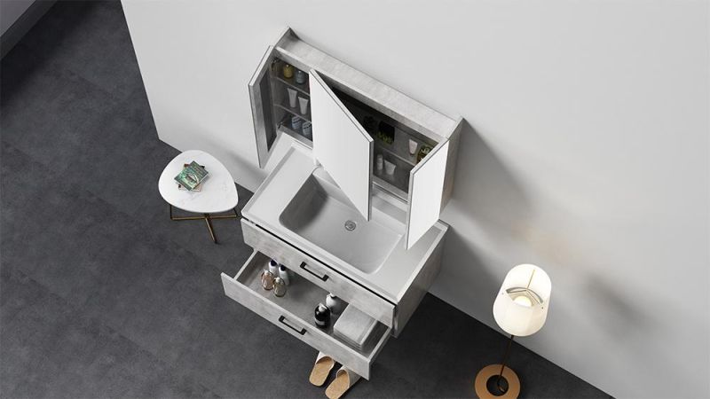 White Bathroom Vanities Furniture Modern Wall Mount Hotel Design Cheap USA