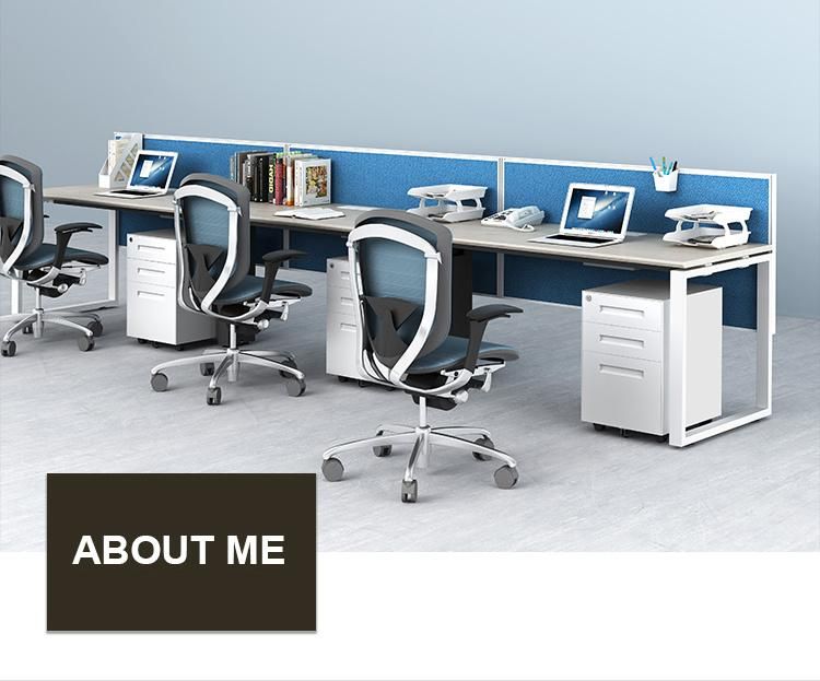 Commercial Furniture of Modern Steel Frame Benching Staff Workstation Office Desk