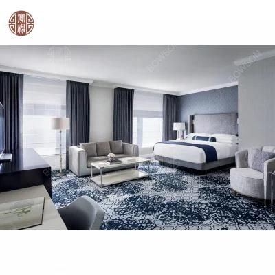 Custom Made Double-Bed Room Furniture Hotel Furniture