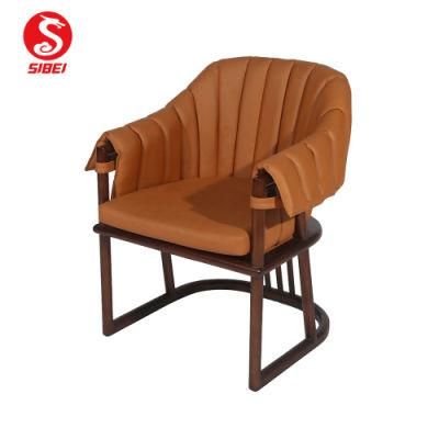 Modern Wooden Cafe Bar Hotel Dining Wedding Office Wood Restaurant Chair