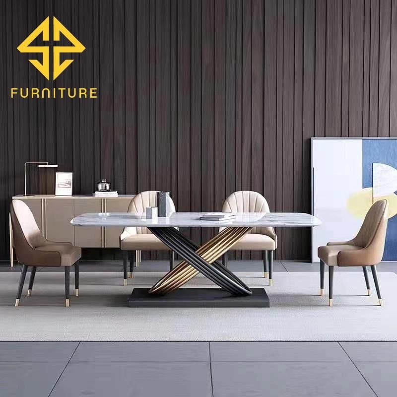 Modern Nordic Slate Home Dining Table Coffee Table