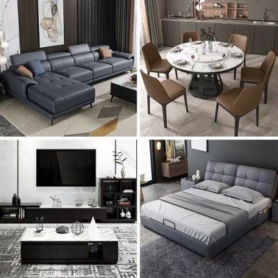 Home Modern Leather PU Sofa Living Room Modern Sofa Furniture