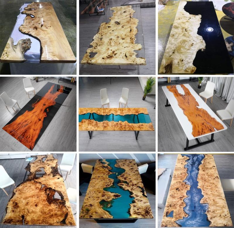Wholesale Price Epoxy Resin Art Crystal Clear for Wood Resin Furniture