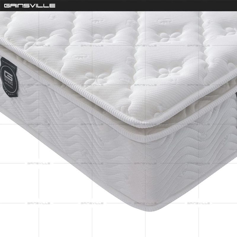 Modern China Wholesale Product Pocket Spring Coil Memory Latex Foam Mattress Bedroom Furniture Gsv613