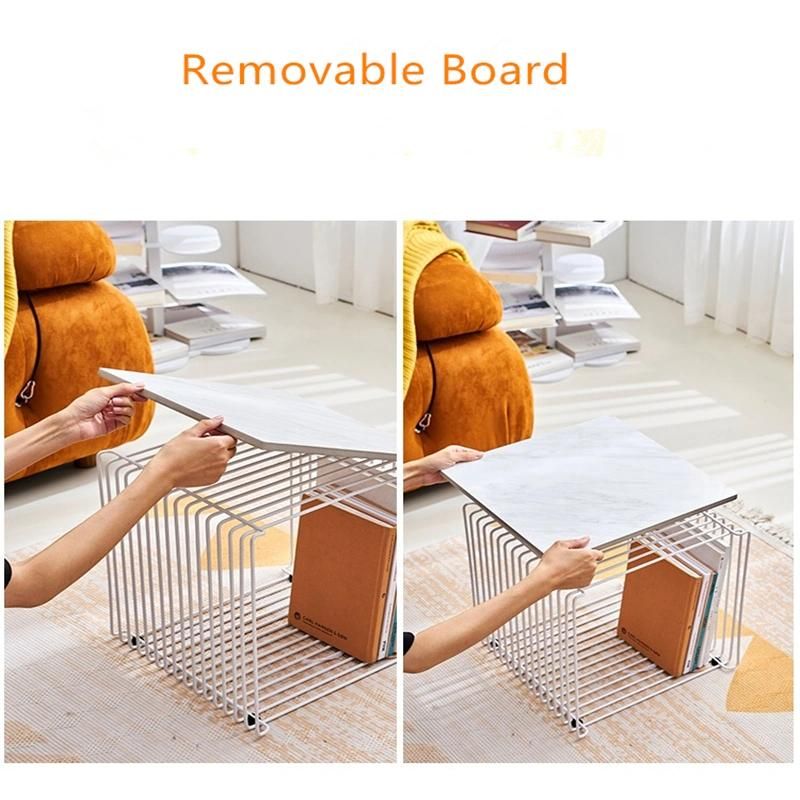 Modern Steel Side Metal Table Base Frame