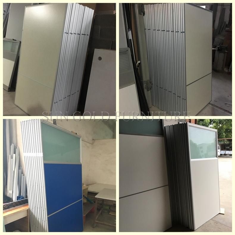 Modern Office Half Board Glass Types of Partition Walls (SZ-WS642)