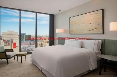 Italian Style Modern Bedroom King Bed Custom Wooden Hotel Furniture