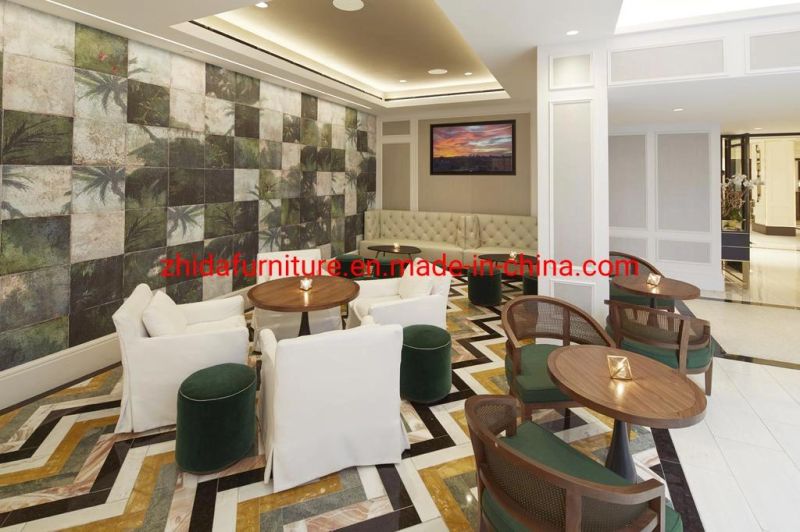 Modern Apartment Villa Hotel Lobby Furniture 5 Star Luxury Room Custom Reception Furniture Leisure Chair Sofa