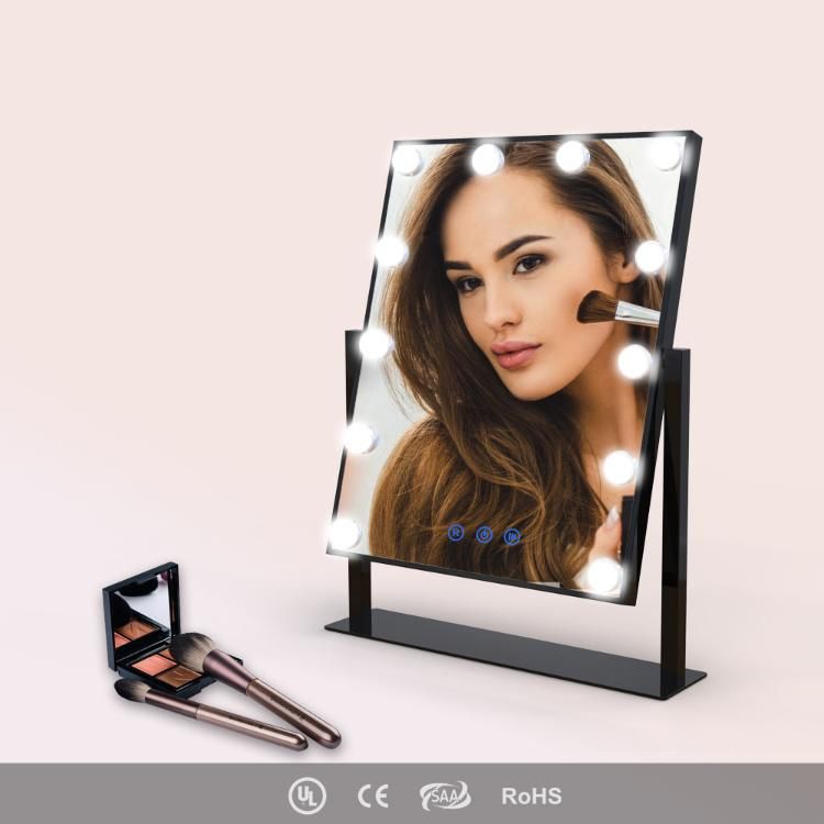 Hollywood Style Vanity Dressing Makeup Mirror with 12 Bulbs Light