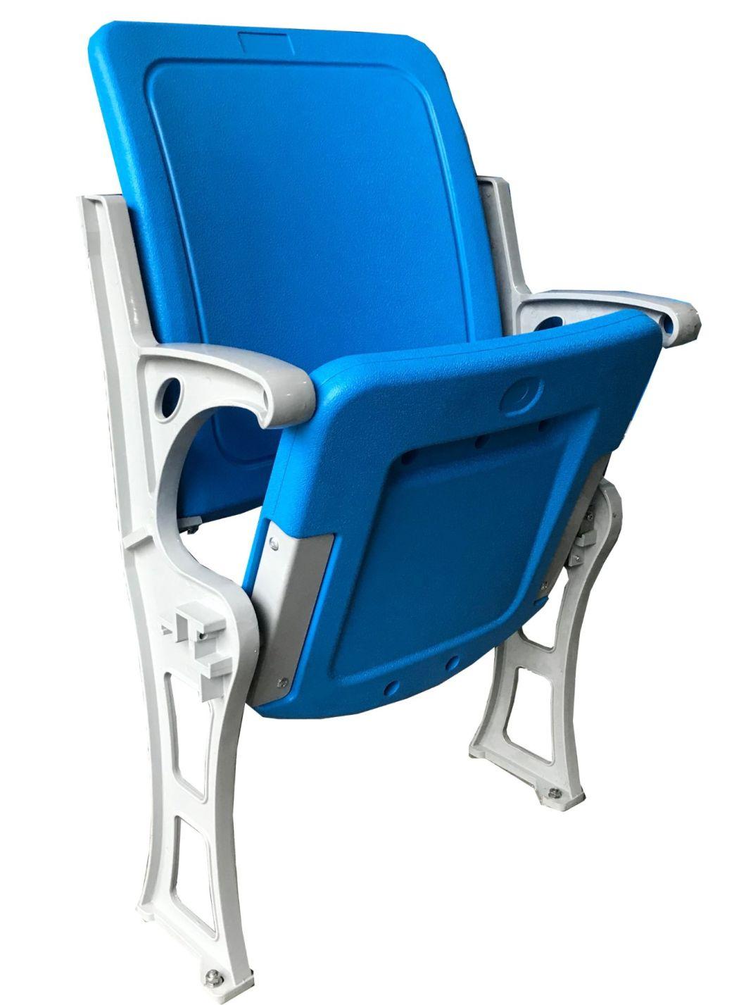 Wall Mounting HDPE Blow Molding Chair, Plastic Folding Chair for Stadium