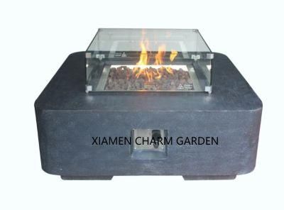 Morden Outdoor Gas Fire Coffee Table, Gas Fire Pits From Charm Garden