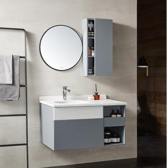 Modern Melamine Bathroom Mirror Cabinet