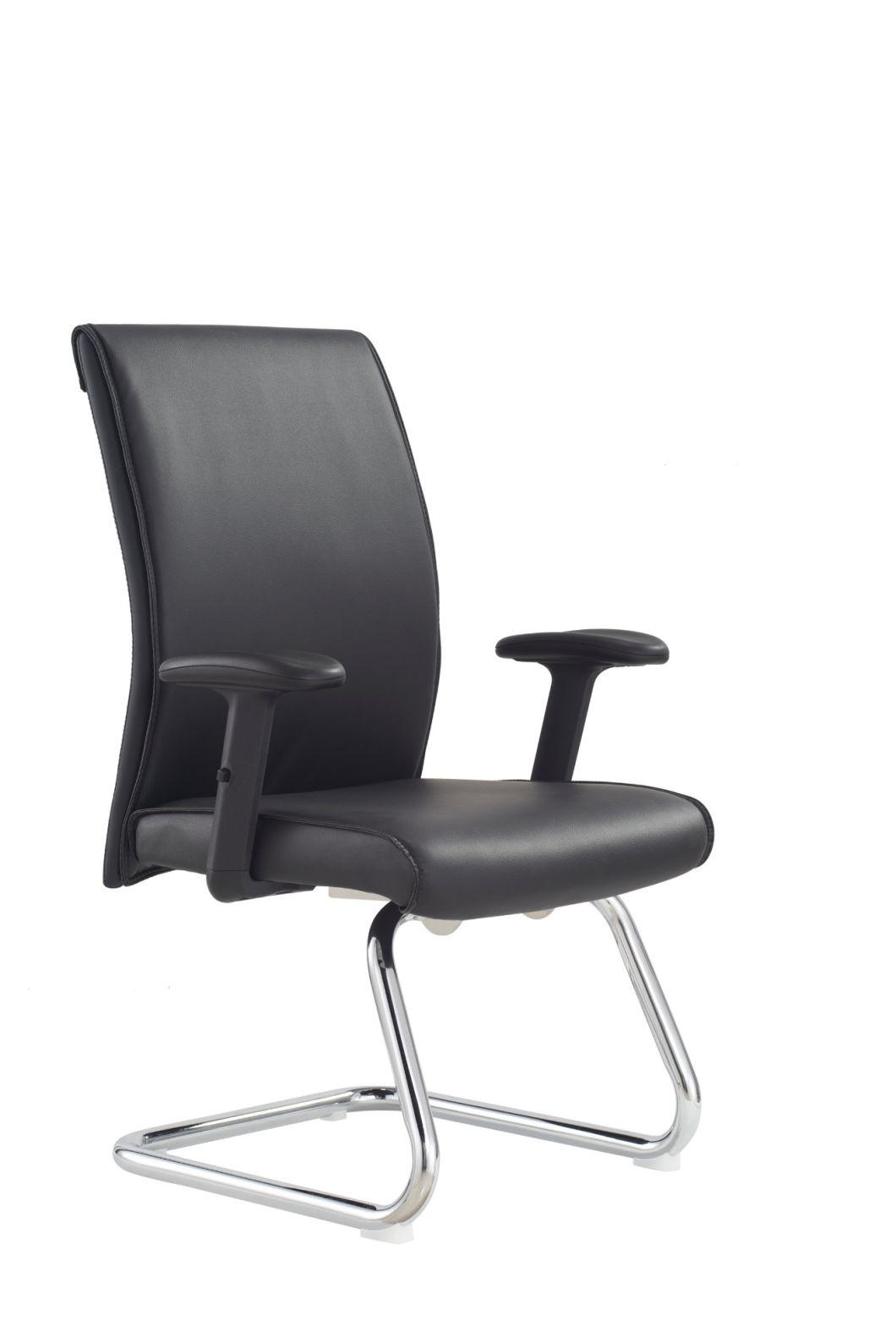 Modern Leather Meeting Furniture Adjustable Armrest CEO Boss Ergonomic Swivel Office Executive Chair