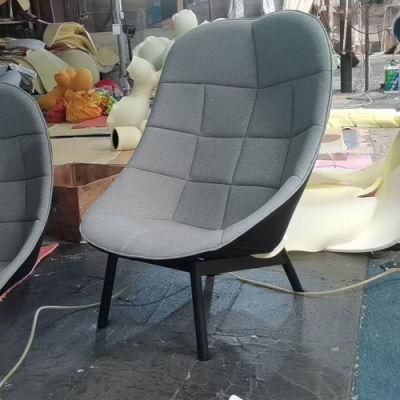 High Back Home Living Room Chair Designer Furniture Modern Fabric Single Lounge Sofa Chair