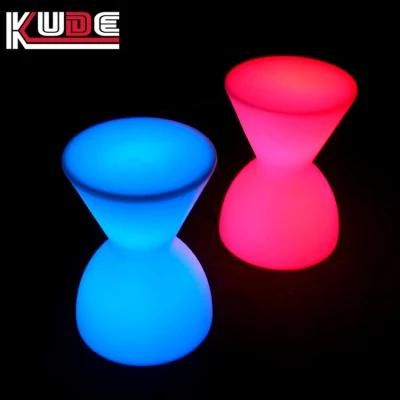 LED Drum Stool Bar Furniture Plastic Chair LED Furniture Image