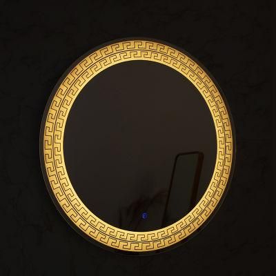 Customized Magnified Jh China Bathroom LED Floor Mirror Glass with Good Price